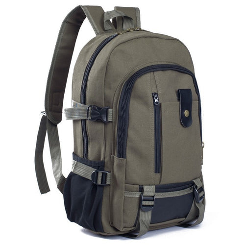 Men's Canvas Student Backpack